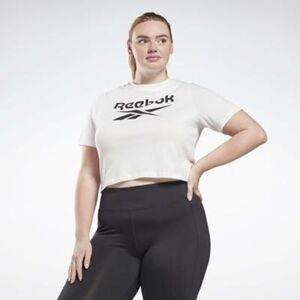 Reebok Plus Size Logo T-Shirt Size 1X